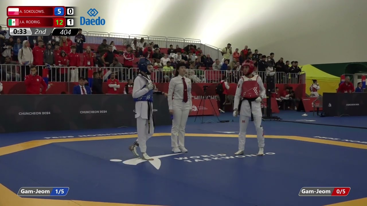 404 Round of 64 Men 45kg POL A SOKOLOWS MEX J A RODRIG