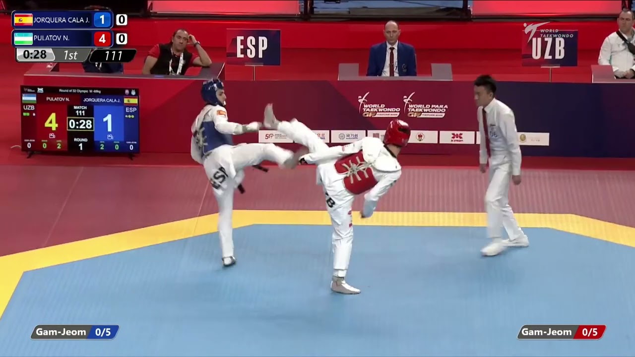 111 R32 M 68kg ESP JORQUERA CALA J UZB PULATOV N