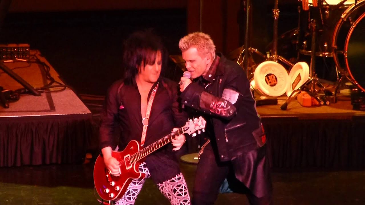 Billy Idol - Postcards from the Past backdrop