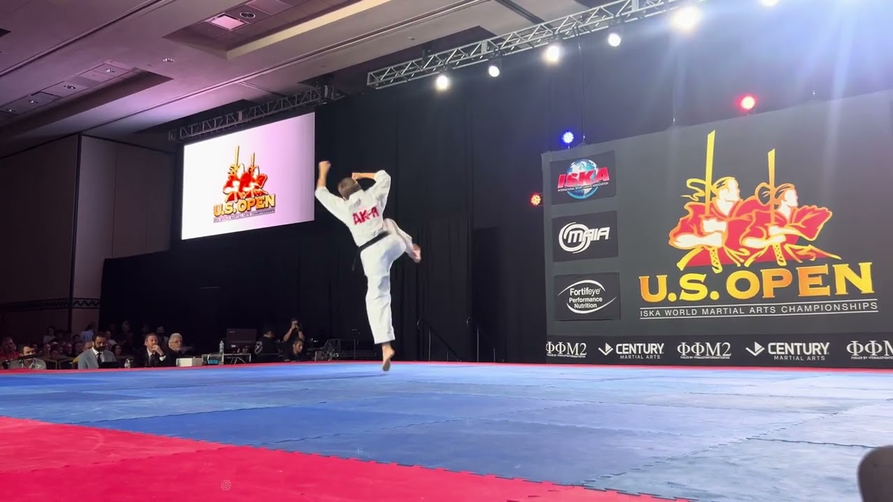Adomas Rackauskas 13 & Under Boys Traditional Forms ISKA World Championship - U.S. Open 2024