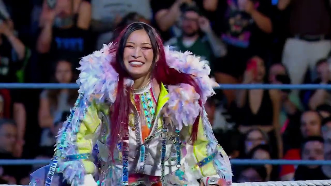 The Kabuki Warriors ask Iyo Sky to be in her corner | Raw Aug 11, 2025 background