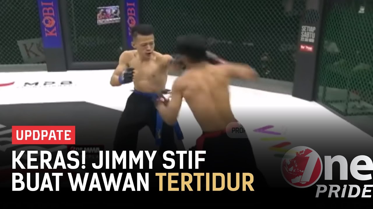 Pukulan Keras Jimmy Stif Buat Wawan Tertidur di Atas Ring | One Pride tvOne