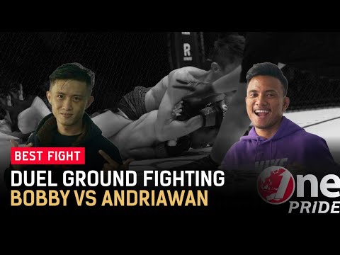 Menanti Ketangguhan Duel Ground Fighting Bobby Yauri & Andriawan Dharmita | Best Fight One Pride MMA