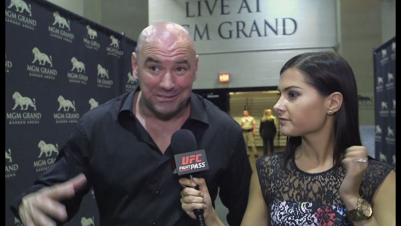 UFC 189: Dana White Event Recap background