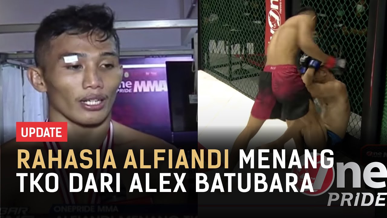 Menang TKO Atas Alex Batubara, Alfiandi: Strateginya Main Atas, Ya, Striking | One Pride Update