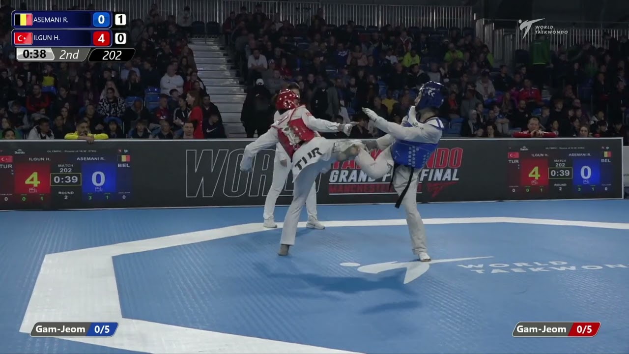 202 Round of 16 WOMEN W 57KG BEL ASEMANI R TUR ILGUN H
