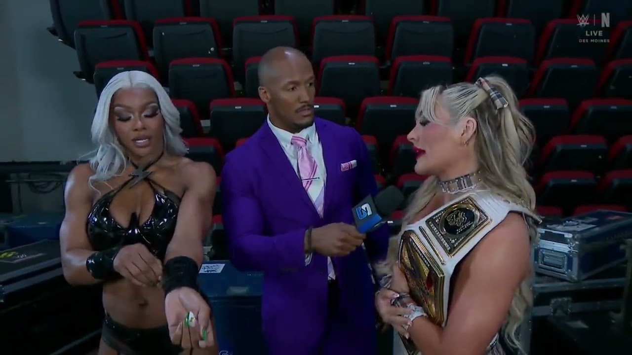 Jade Cargill announces she is facing Nia Jax in a #1 Contender Match: SmackDown, May. 2, 2025 background