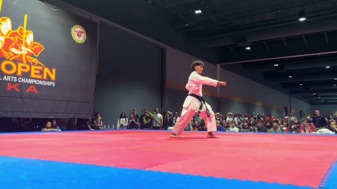 Sebastian Villanueva 14-17 Boys Traditional Forms Grand Championship - U.S. Open 2024 background