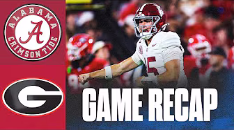Ty Simpson leads No. 17 Alabama past No. 5 Georgia: How big is this win? | Game Recap backdrop