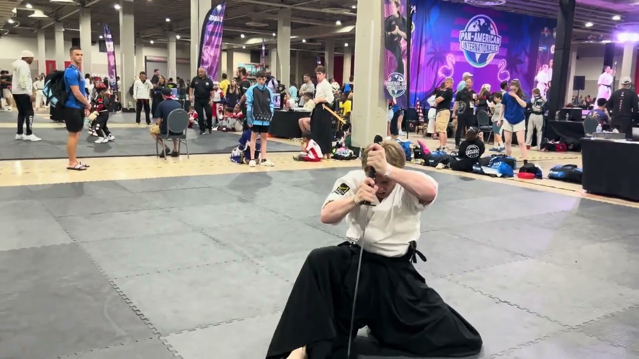 Dawson Holt Men's Traditional Bladed Weapons - Pan American Internationals 2024