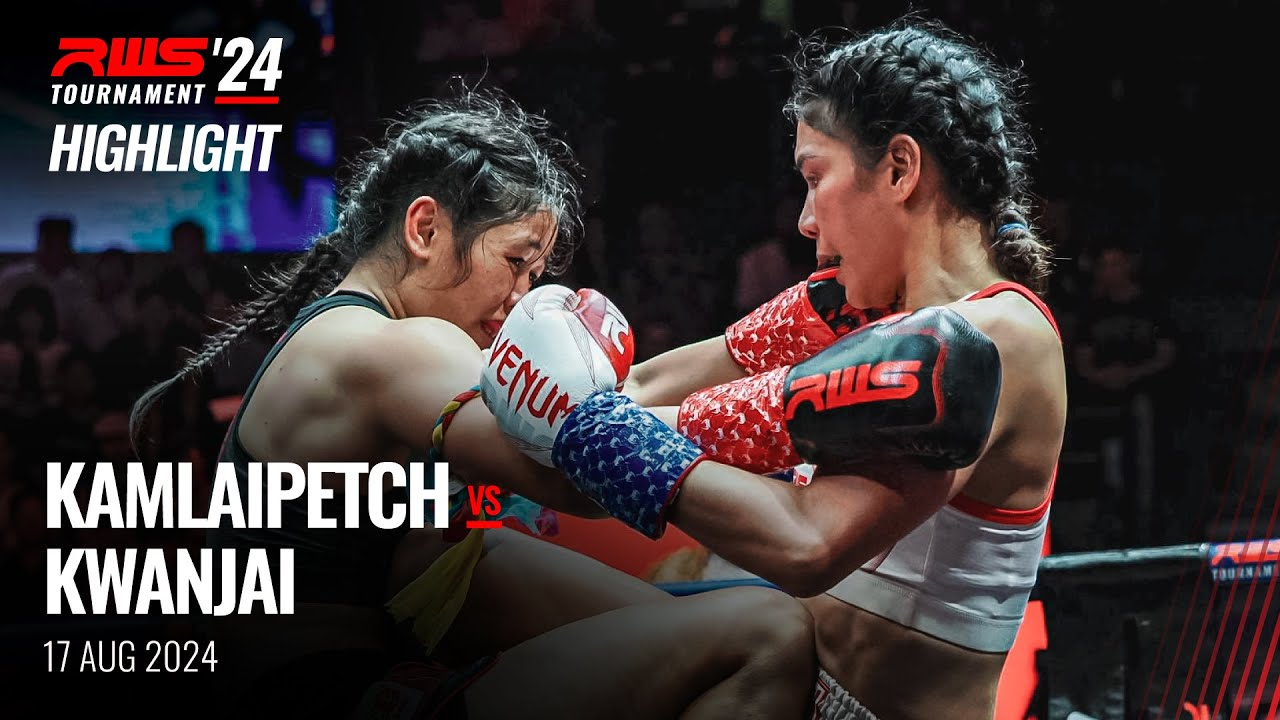 Highlight l Kamlaipetch Petchyindee Academy vs Kwanjai Kwanjai Muay Thai Gym I RWS