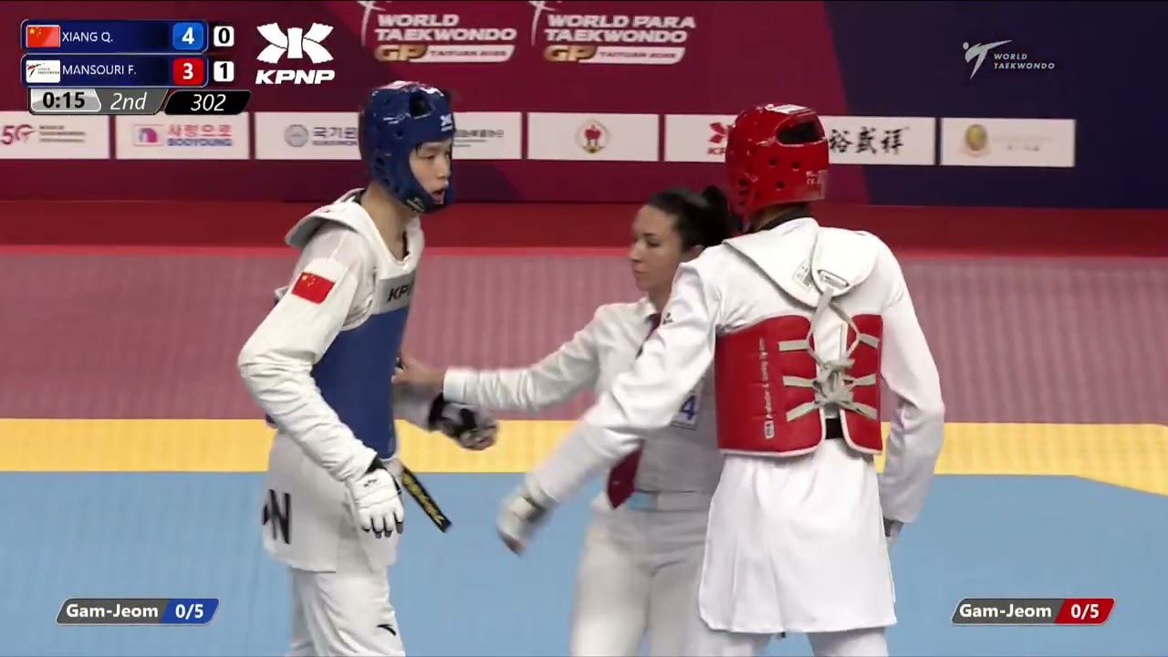 302 R32 M 80kg CHN XIANG Q RTA MANSOURI F background