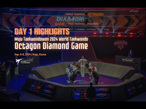 Day 1 Highlights | Muju Taekwondowon 2024 World Taekwondo Octagon Diamond Game