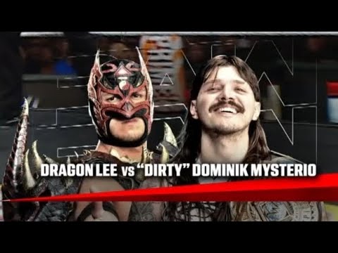 "Dirty" Dominik Mysterio vs Dragon Lee | Raw Aug 4, 2025