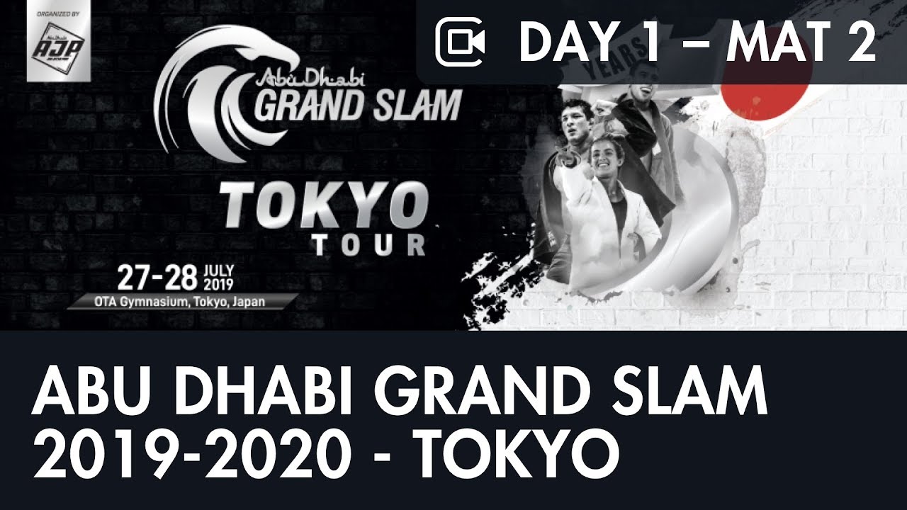Day 1 - Mat 2 - Abu Dhabi Grand Slam Tokyo 2019 background