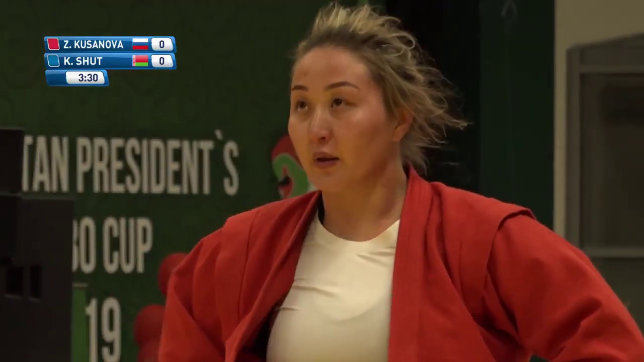KUSANOVA (RUS) ws SHUT (BLR). International SAMBO Tournament in Tatarstan 2019
