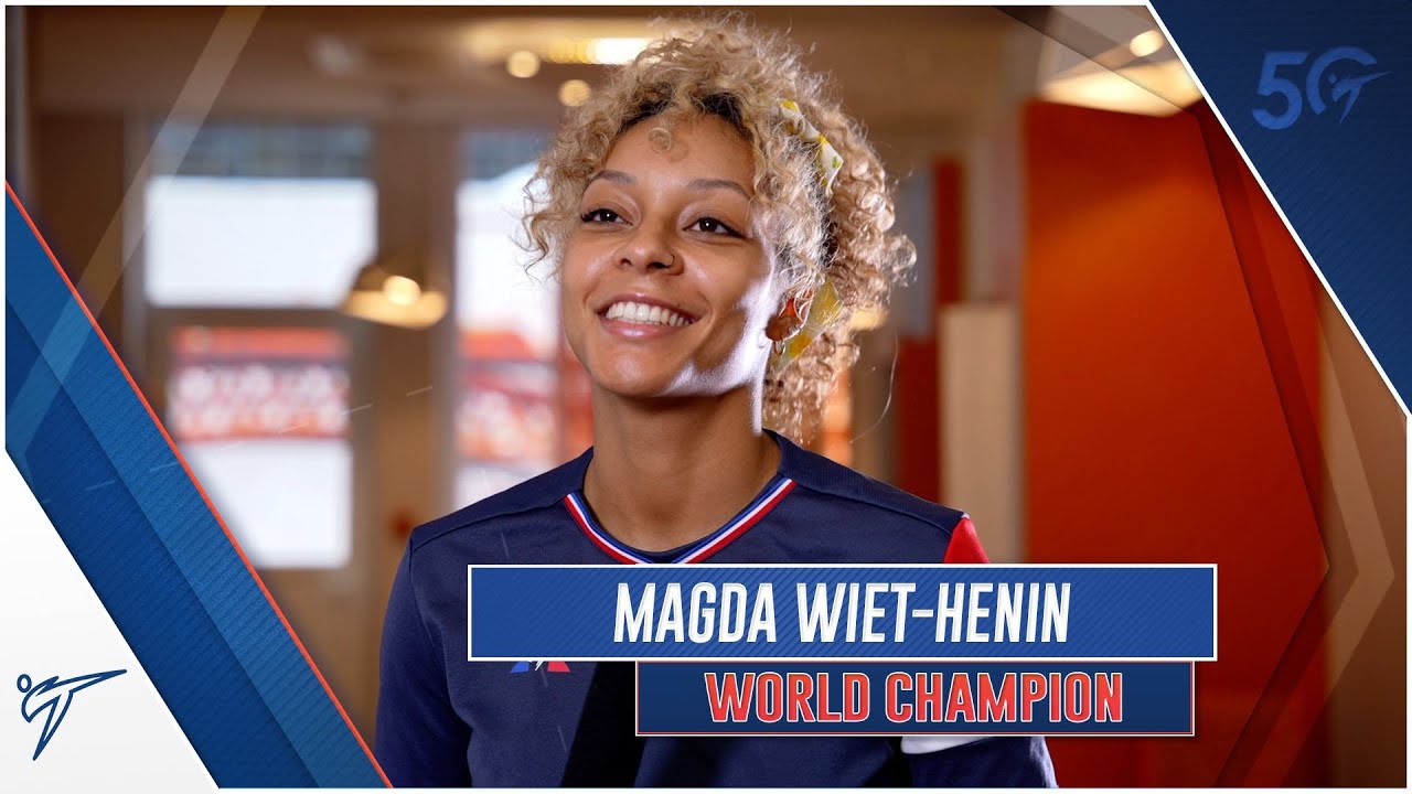 MAGDA WIET-HENIN (W-67KG) PRE-COMPETITION INTERVIEW - WT GRAND PRIX PARIS LEVALLOIS 2023