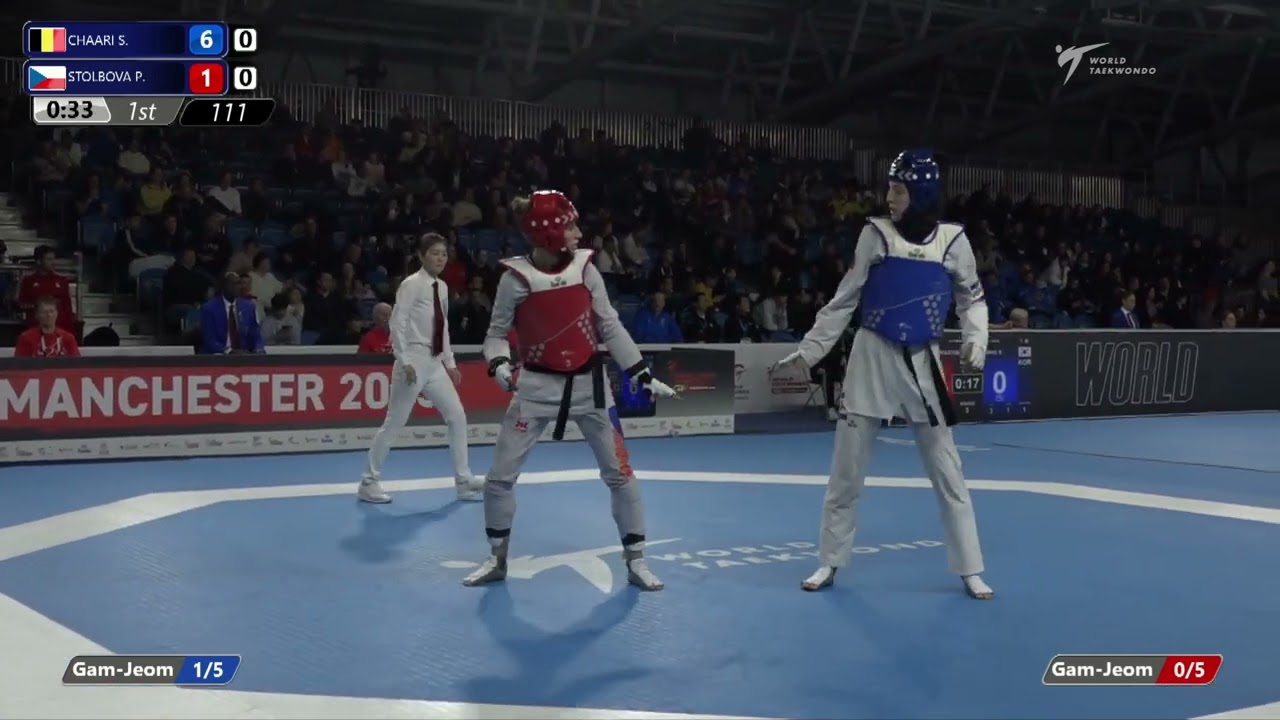 111 QF WOMEN 67KG CHAARI SARAH BEL STOLBOVA PETRA CZE background