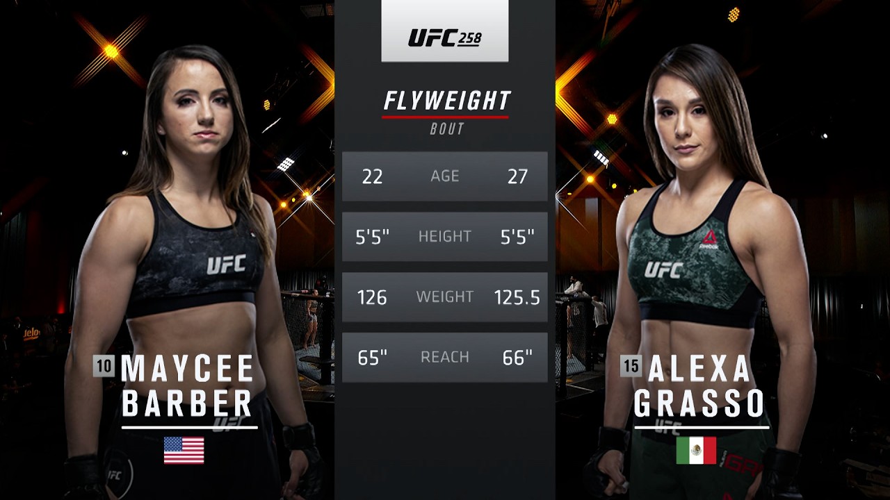Maycee Barber x Alessa Grasso 1 | LUTA COMPLETA | UFC Seattle