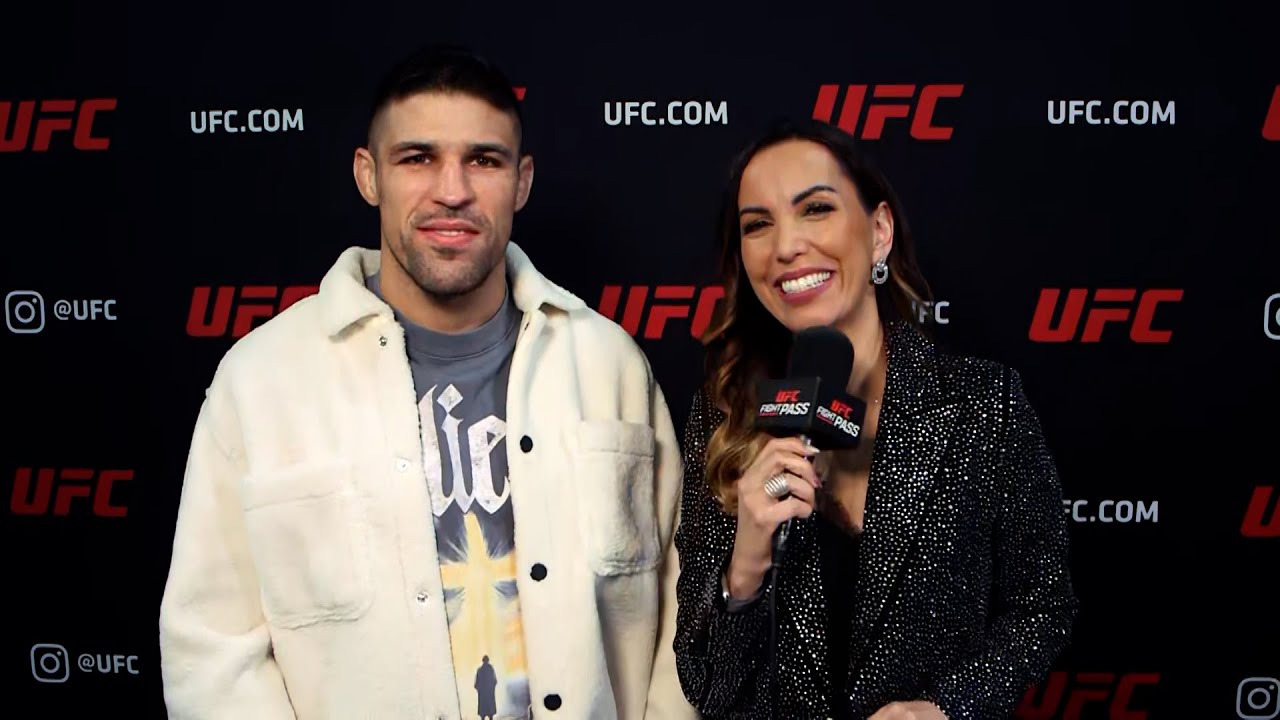 Vicente Luque: "Eu vou disputar o cinturão em 2025" | UFC 310 background