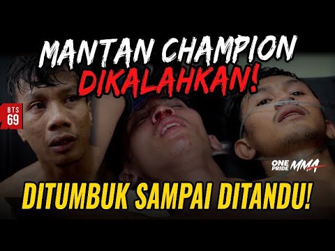 MANTAN CHAMPION NANGIS DI MEDIS | DIPASANG ALAT BANTU UNTUK NAFAS ? | BTS ONE PRIDE MMA background