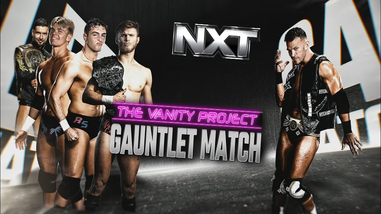 Ricky Saints vs The Vanity Project | NXT Jul 8, 2025 (Part 2) background