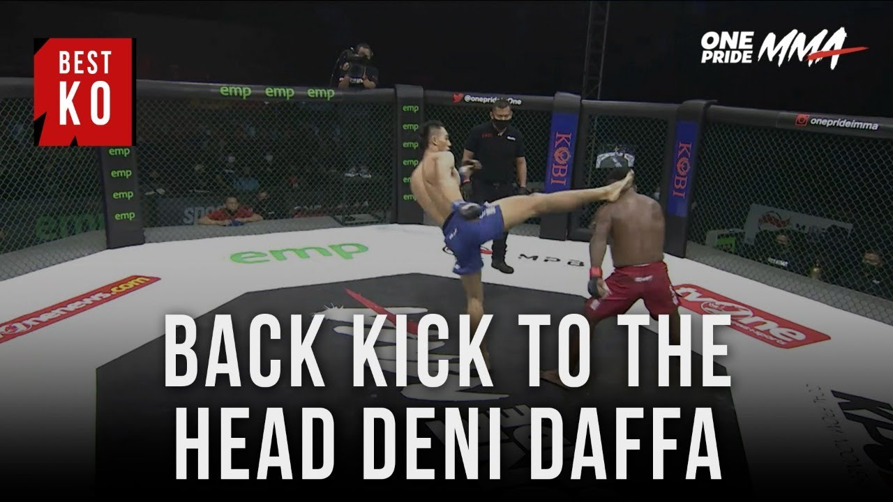 Telak! Kaki Panjang Deni Daffa Tembus Kepala Alfons || Best Knock Out background