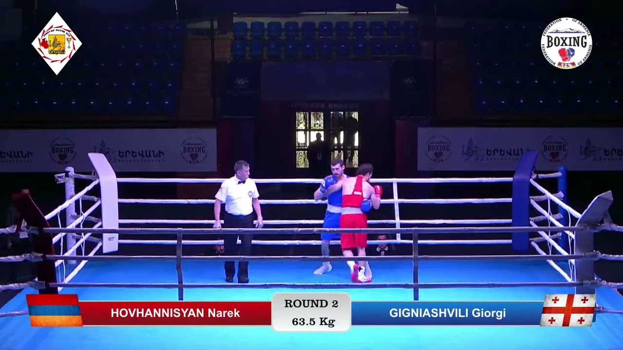 Narek Hovhannisyan (ARM) vs. Giorgi Gviniashvili (GEO) Yerevan Mayor Cup 2025 QF's (63kg)