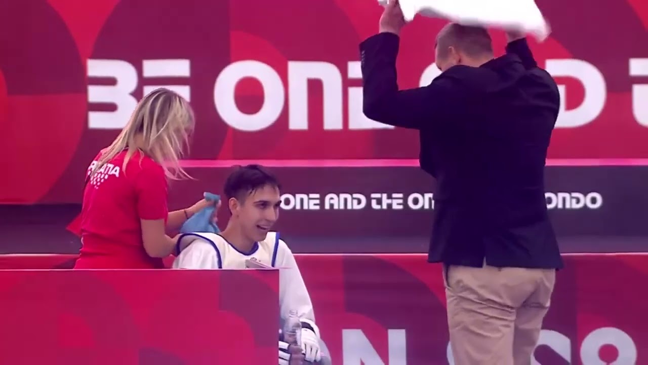 336 Finals Men 78kg CRO KOVACIC Oscar POL SZADKOWSKI Michal background