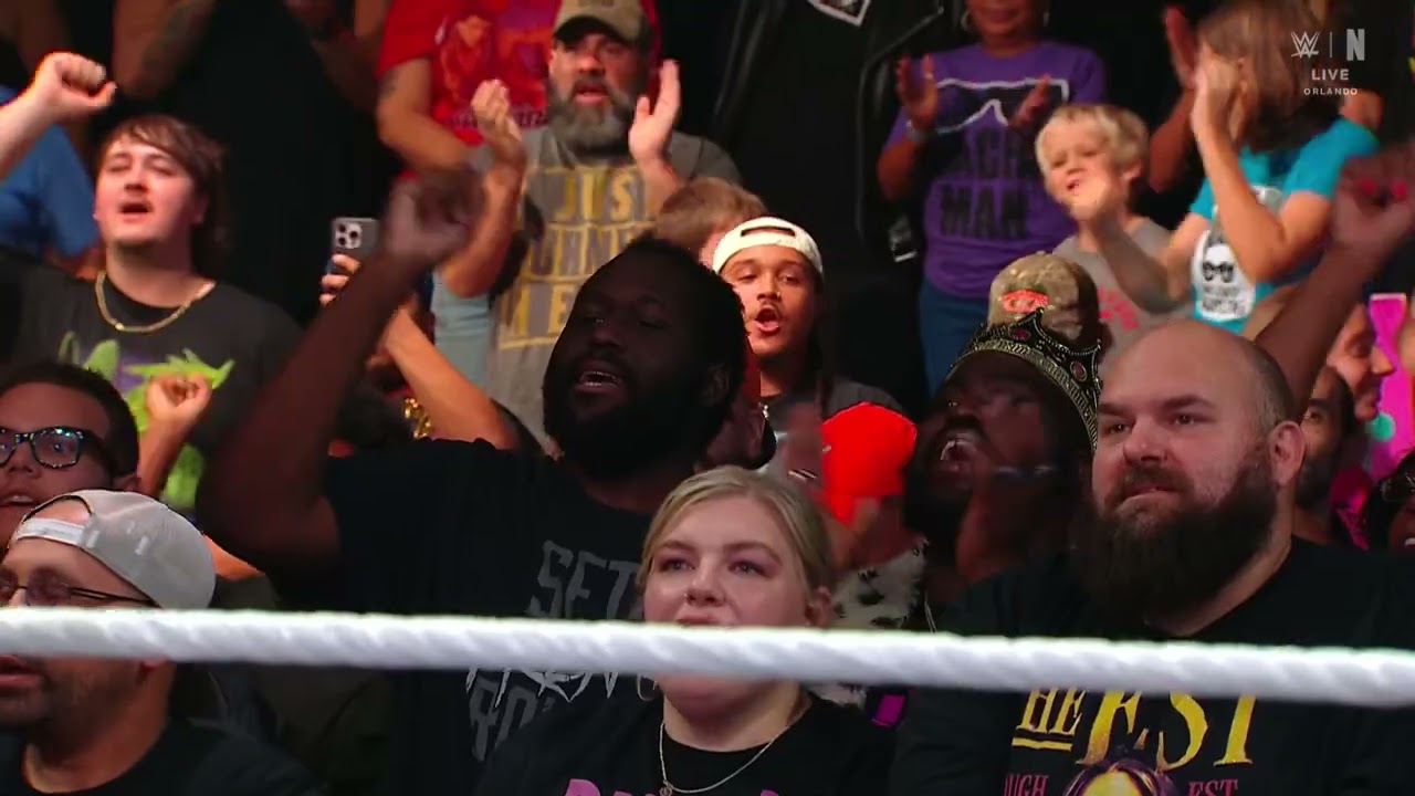 Triple H and Shawn Michaels opens the show | NXT Sep 16, 2025 background