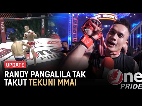 Gokil! Randy Pangalila Tak Kenal Takut Tekuni MMA & Tanding di Oktagon | One Pride Update background