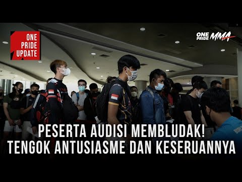Update! Registrasi Audisi One Pride MMA Peserta Begitu Antusias | One Pride Update background