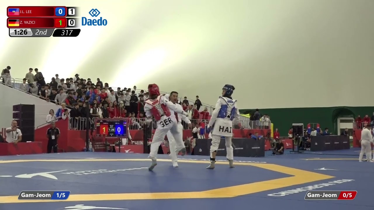 317 Round of 32 Women 55kg HAI J L LEE GER Z YAZICI