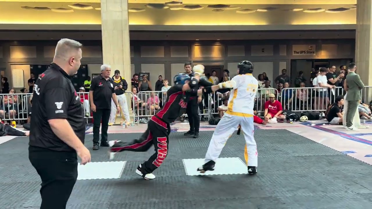 Nico Campagna vs Joseph Brackett Middleweight Sparring - Battle of Atlanta 2024 background