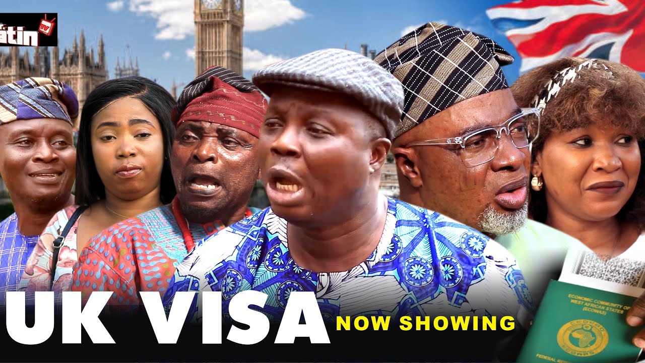 UK VISA COMEDY SERIES poster - similar to ELEYE