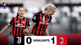 Kyvåg e il rigore parato da Estévez Ogalla | Juventus-Milan 0-1 | Serie A Women Highlights