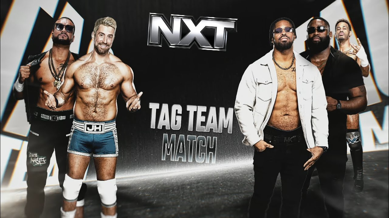 Mike Santana & Joe Hendry vs Tyson Dupont & Tyriek Igwe | NXT Jul 8, 2025 (Part 2) background