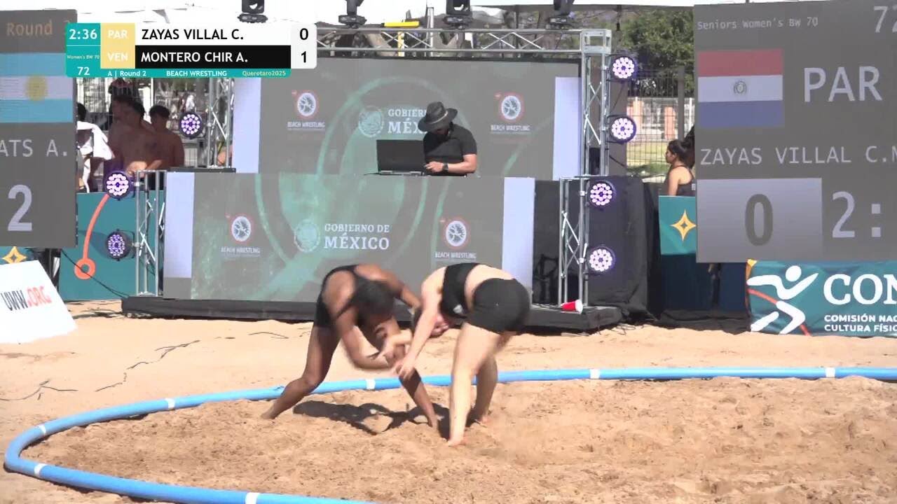 Clarissa Jazmin ZAYAS VILLALBA (PAR) vs. Astrid Paola MONTERO CHIRINOS (VEN) | 2025 Senior BW Pan-Am