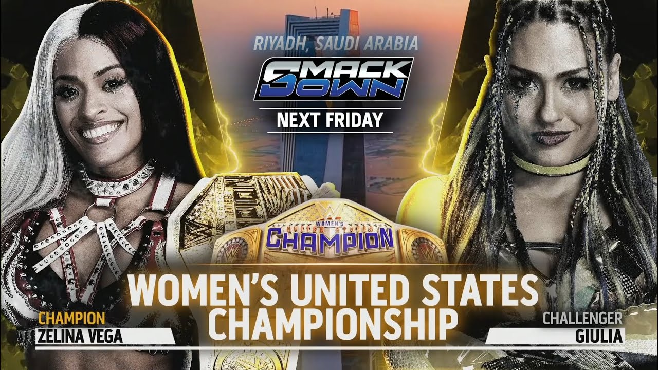 Zelina Vega vs Giulia | SmackDown June 27, 2025 (Part 2) background