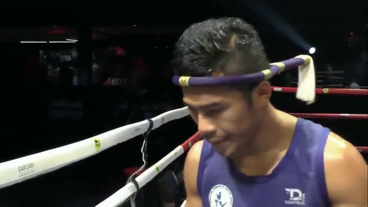 Huge bout gold medal final between Ukraine and Thailand at IFMA World Championships 2018 background