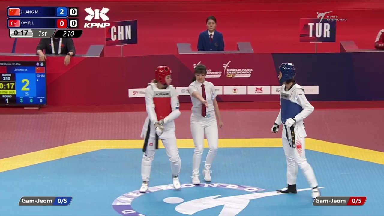 210 R32 W 67kg CHN ZHANG M TUR KAYIR I