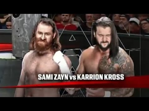 Sami Zayn vs Karrion Kross | Raw Jul 21, 2025 (Part 2) background