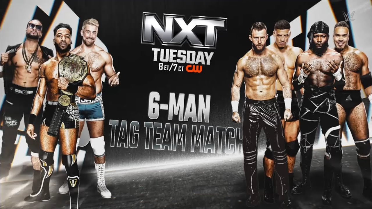 Trick Williams, Joe Hendry & Mike Santana vs Darkstate | NXT Jul 15, 2025 (Part 1) background