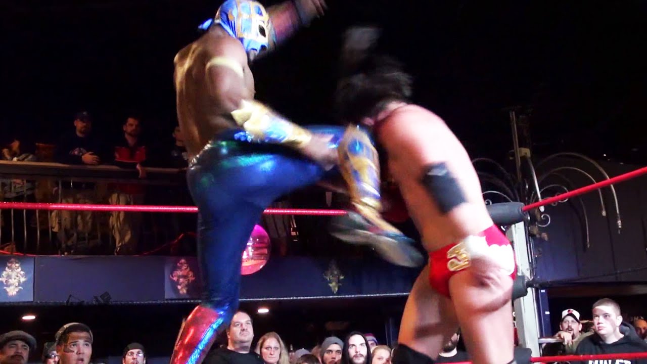 Forearms and Kicks and Elbows and Knees (Osirian Portal vs. Juicy Product) - Beyond Wrestling #TFT3