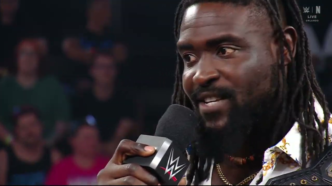 Jasper Troy tooks out Oba Femi: NXT, May. 20, 2025 background