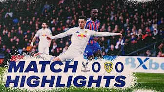 Red card drama | Crystal Palace 0-0 Leeds United | Premier League highlights