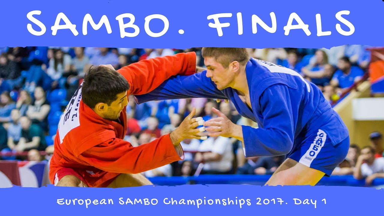 European SAMBO Championships 2017. Day 1. Finals background
