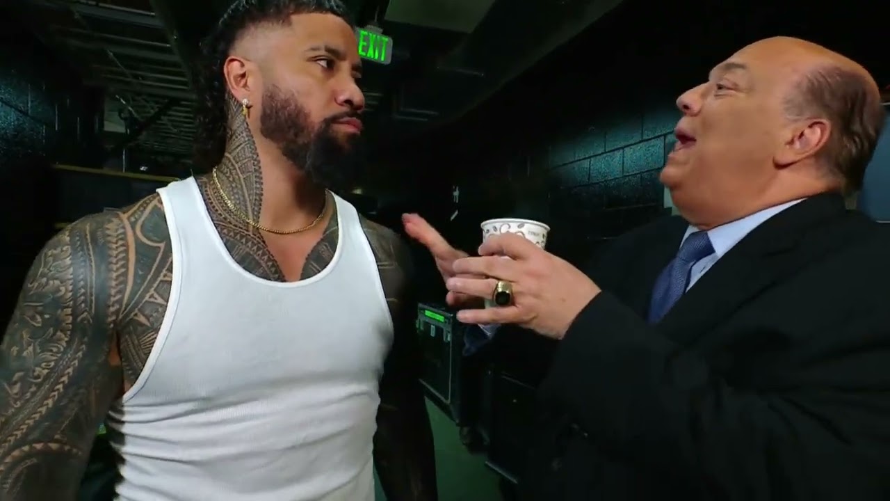 Paul Heyman has some words for Jey Uso: Raw, May. 19, 2025 background