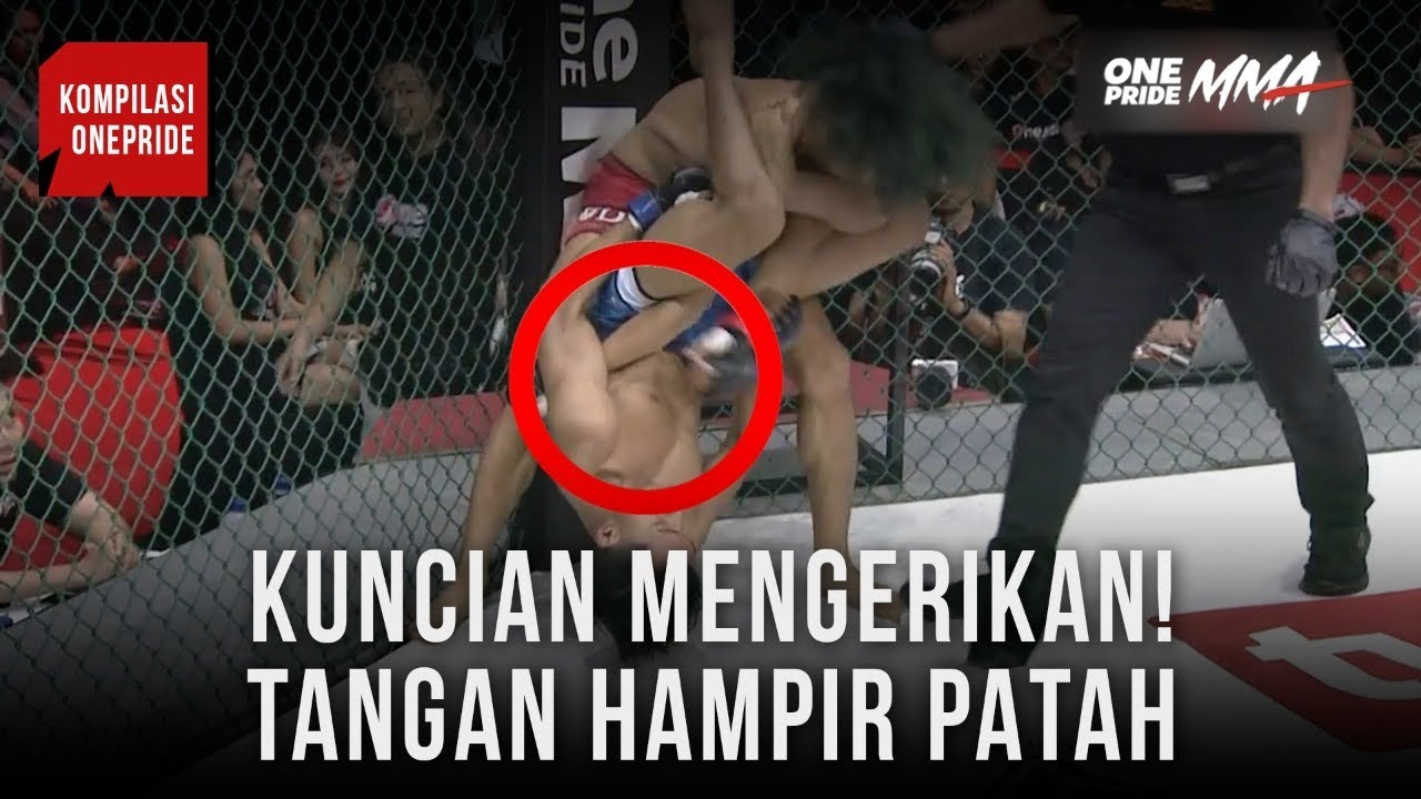Kuncian Mengerikan! Tangan Hampir Patah || Kompilasi One Pride MMA background