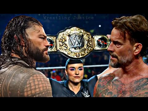 WWE 26 March 2026 Roman Reigns Vs CM Punk World Heavyweight Championship Match WWE Raw 2026